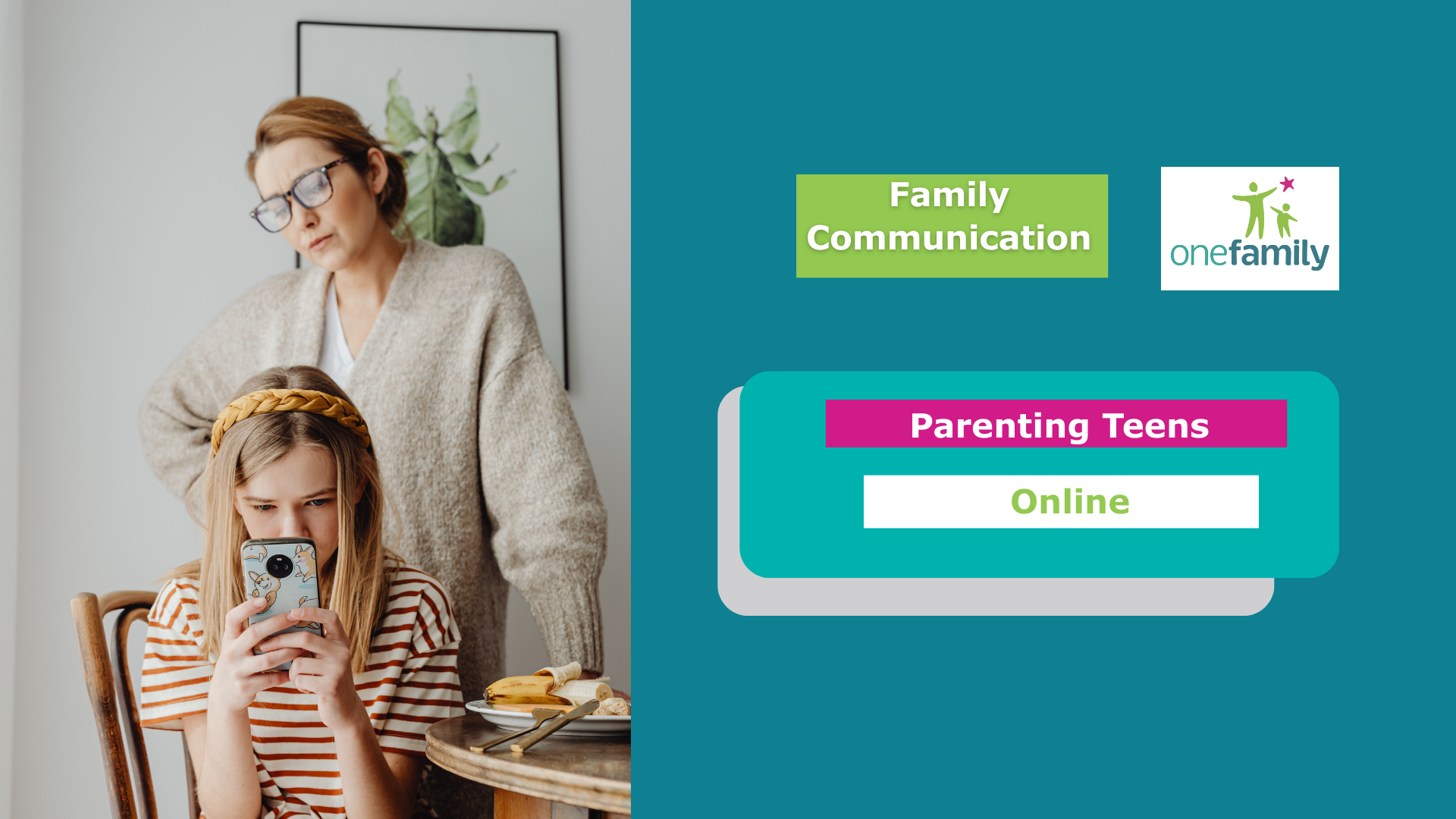 Family Communications Parenting Teens